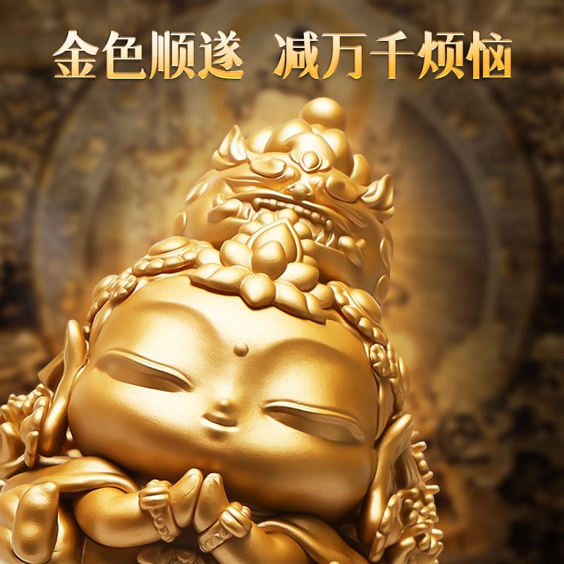 The aesthetic of Tangka decorative figures